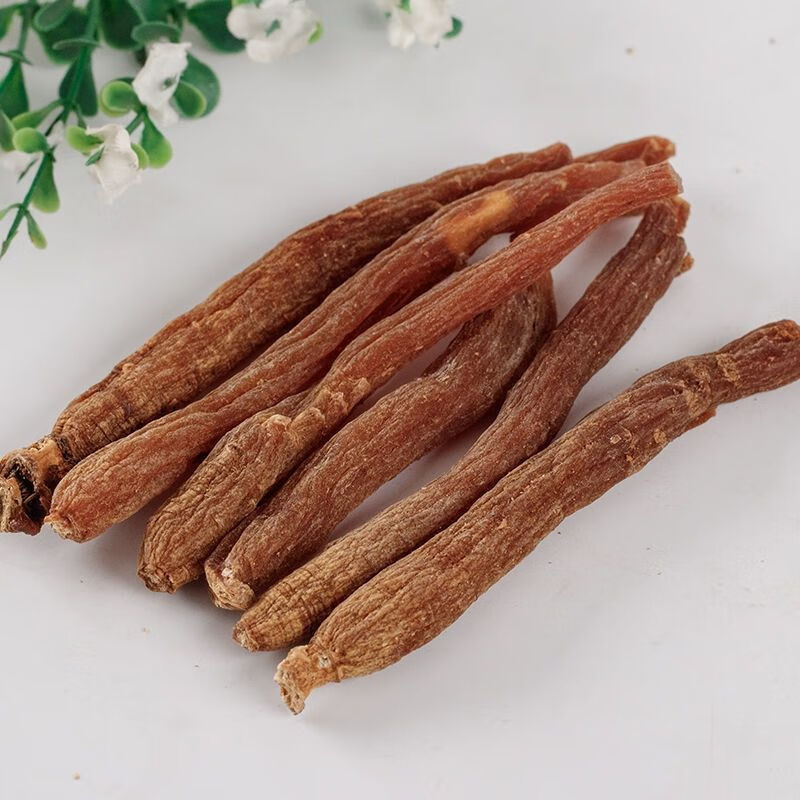 红参个大个无须红参棒无硫整支泡酒红参人东北参红参条沁溪野生红参