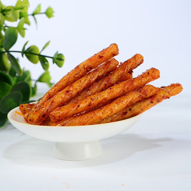 丁大姐素棒棒鸡26克重庆四川特色麻辣小吃休闲零食品辣条5包