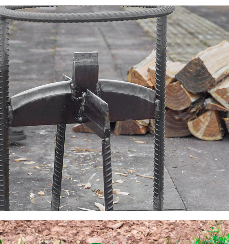 劈柴神器农村全套劈柴神器家用农村户外手动快速劈材机安全木工斧十字