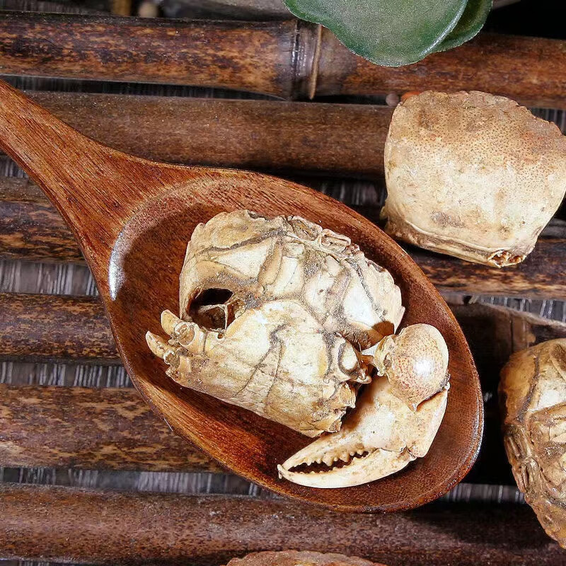 方海 螃蟹壳 干螃蟹蟹壳 整螃蟹 螃蟹骨 可磨方海粉 500克【图片 价格