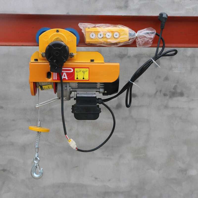 提升机220v380v带跑车装修小型卷扬机行车吊机电动葫芦定制 直滑架子