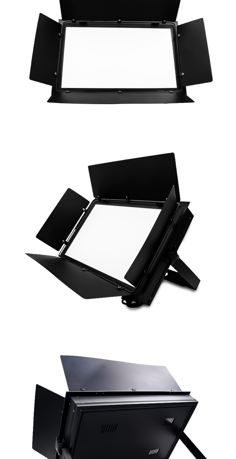 会议灯柔光灯演播室录音棚照明灯拍摄补光灯面光灯舞台dmx512正白款