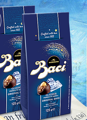 5折baci情话巧克力20颗baci芭绮黑巧分享组合款意大利松露形情话