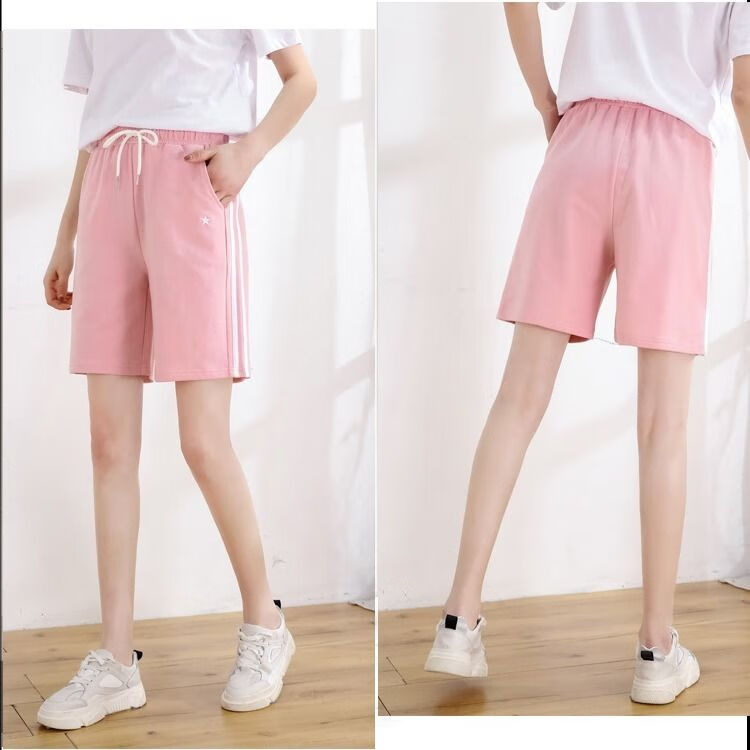 体育中考专用运动裤女初三跑步考试夏季短裤初中学生田径五分sn9910