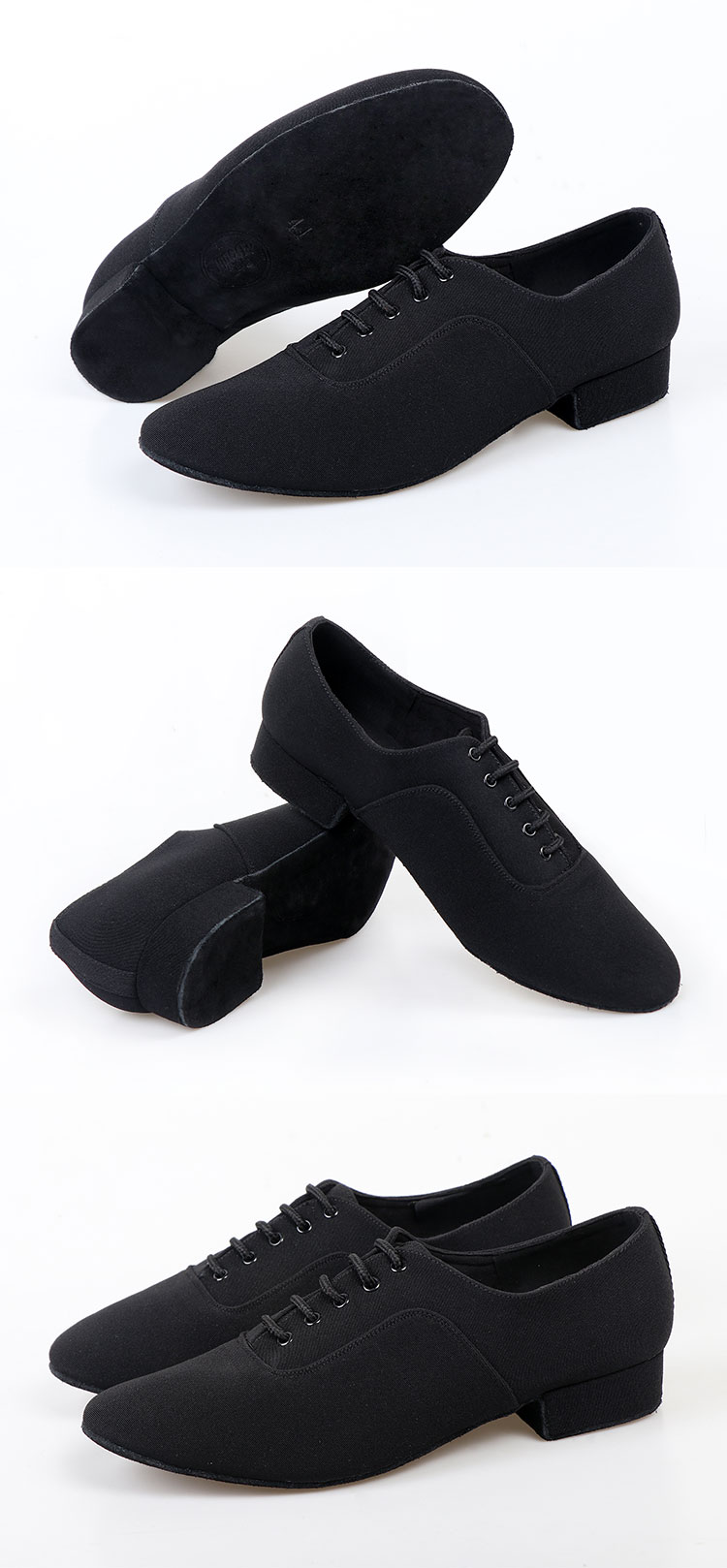 软兔牛津布舞蹈鞋摩登舞鞋交谊舞软底成人广场舞国标跳舞鞋跟高25厘米