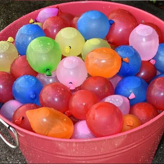 超大注水气球水气球批发小号快速注水夏天装水水球水弹小玩具儿童玩