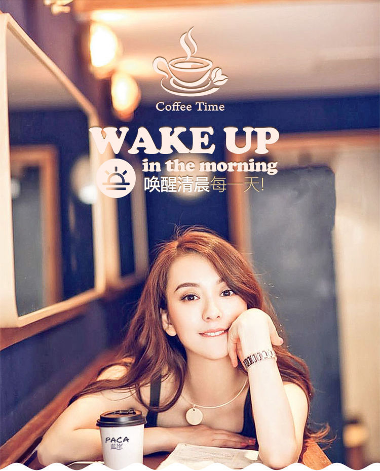 蓝岸卡布奇诺咖啡学生速溶咖啡豆三合一香醇冲饮即溶拿铁1两杯