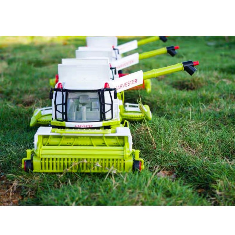 玩具收割机大号车模型农用拖拉机小麦玉米收割机惯性儿童玩具男孩玩具