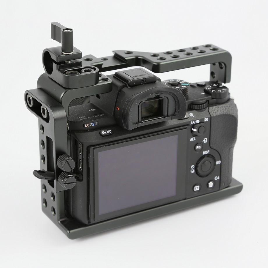 赞邦 适用索尼a7系列兔笼套装微单相机 a7m3 a7s3 兔笼 跟焦器 遮光斗