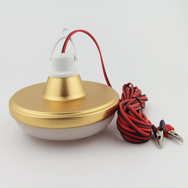 12vled灯泡12伏飞碟灯低压直流电瓶太阳能夜市摆地摊照明球 接错电压