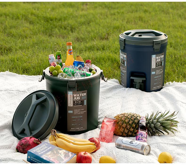 德国维尔纳von户外保温冰桶恒温桶保温水桶野餐冰镇冷藏食品保鲜箱