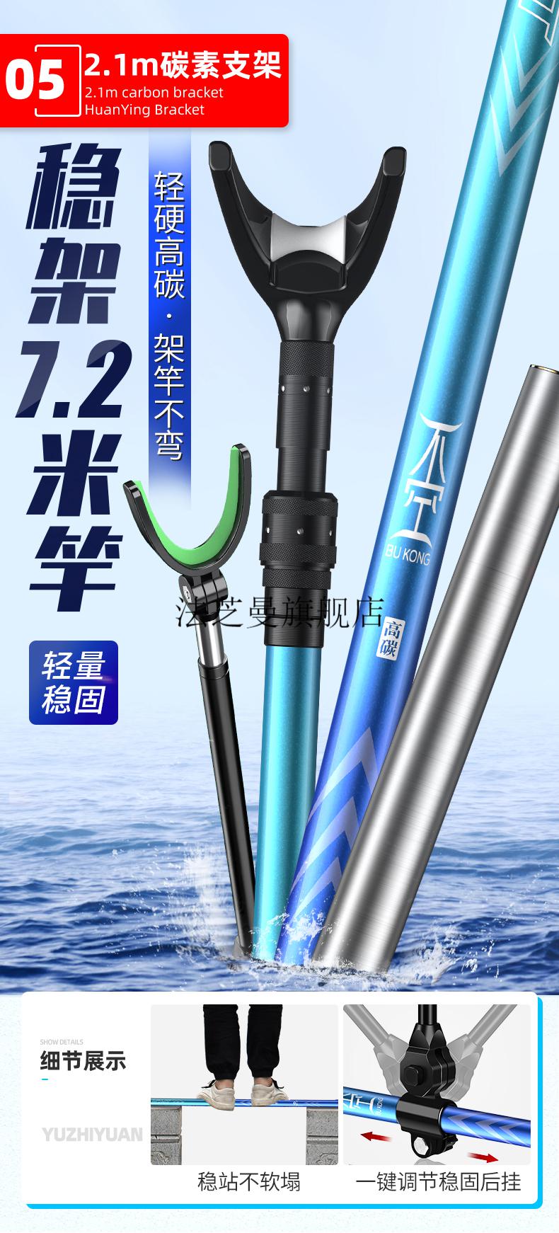 魚具釣魚用品大全tab新款漁之源魚竿套裝組合漁具套裝全套臺釣竿釣魚