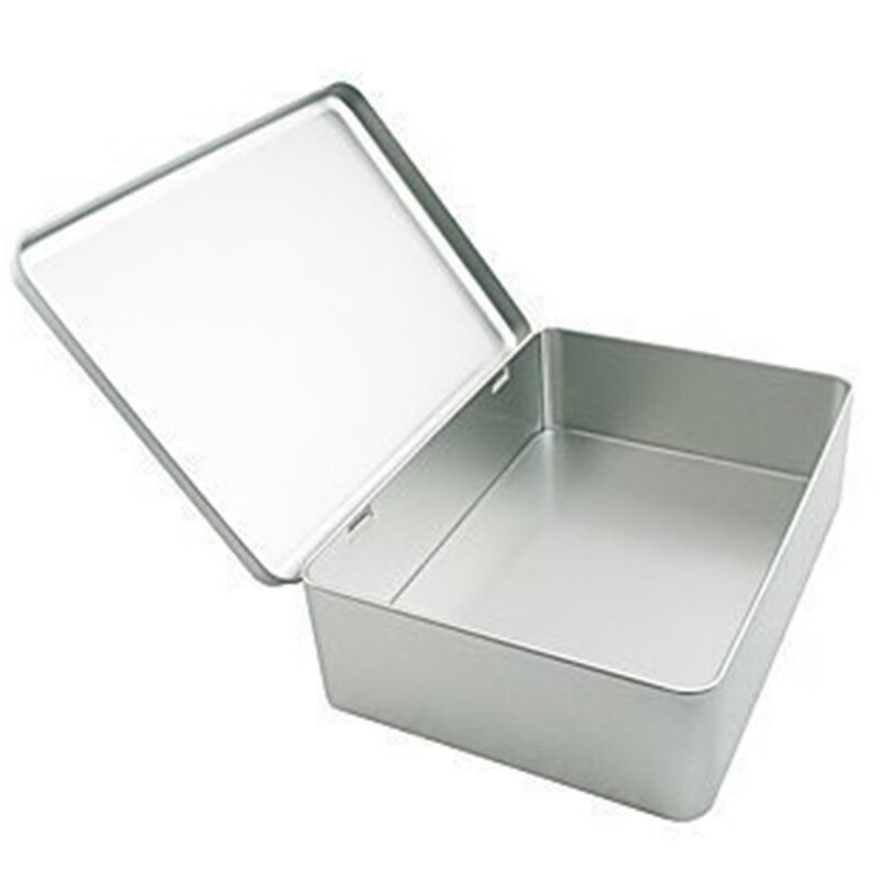 大号收纳铁盒素色金属盒包装盒家居饼干糖果存放可狄kedi