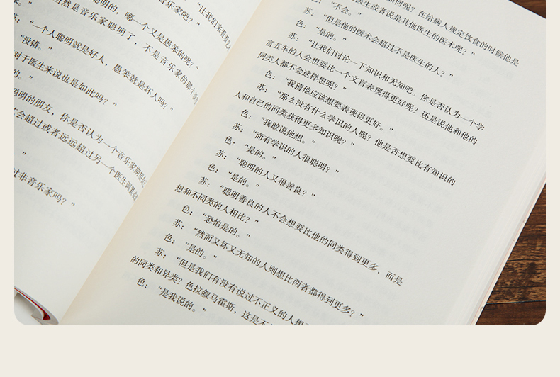理想国 柏拉图著 外国哲学书籍 柏拉图的理想国译从 书 汉译学术经典