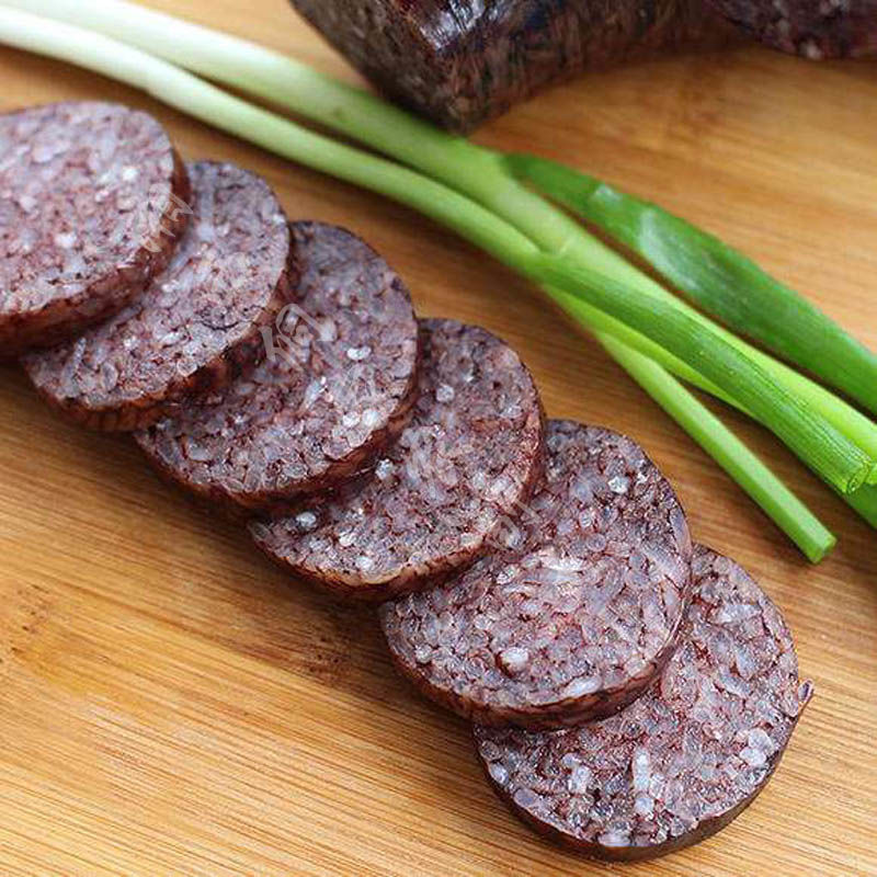 湖南特产农家手工制作香糯脆血灌肠猪血粑糯米血粑1斤1斤