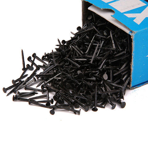 钉鞋鞋钉修鞋钉小钉圆头臭皮钉尖钉黑色铁钉大头钉鞋钉子细长短 19