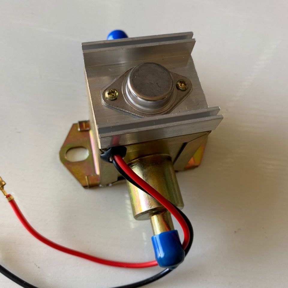 12v24v电子燃油泵收割机柴油增压泵大流量全铜线圈输油泵货车改装12大