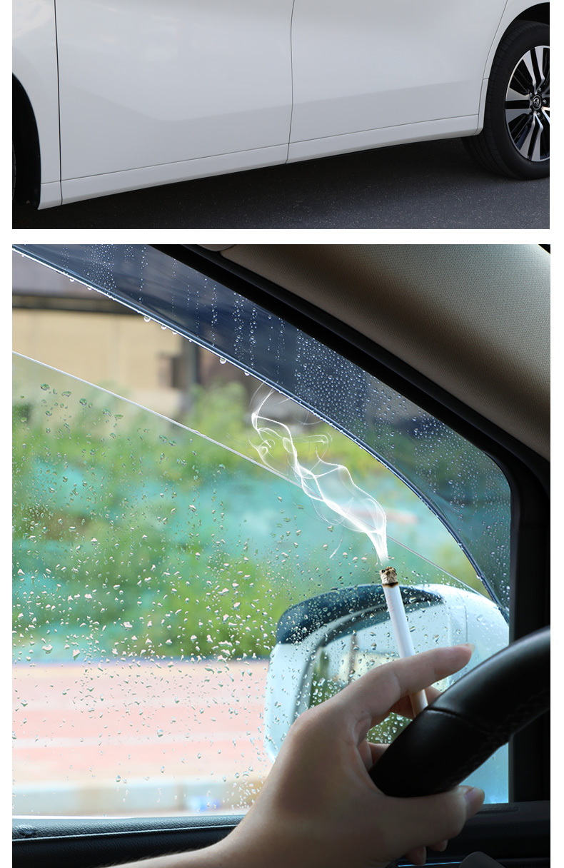 适用于埃尔法晴雨挡丰田阿尔法alphard20系威尔法雨眉车窗饰条改装