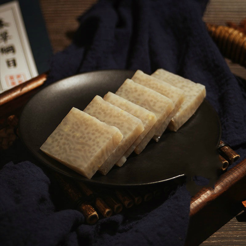 皮渣扣碗美食焖子纯红薯粉条河南虾米特产 蒜香(每袋1.