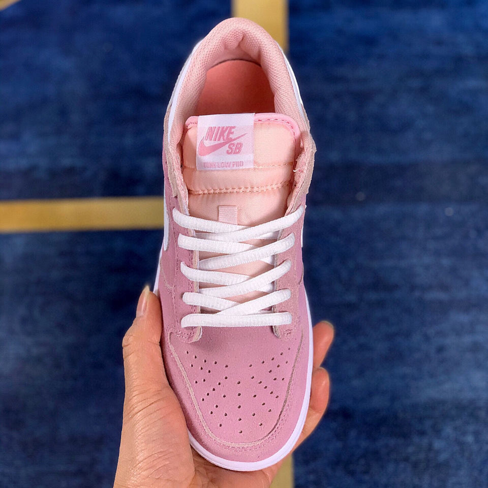 sbdunkhigh空军一号美国梦之队女神樱花粉低帮运动女子板鞋樱花粉36