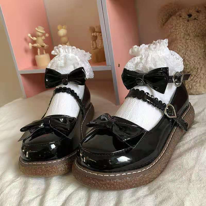初梵格萝莉鞋洛丽塔小皮鞋女学生日系lolita可爱软妹制服大头jk鞋子