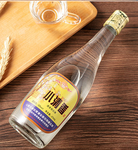 5折 杏花村清酒 山西省杏花村产地白酒清香型汾香酒53度 三瓶装买3 一