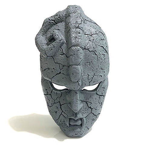 石鬼面具树脂jojo的奇妙冒险cos石像鬼二次元动漫万圣节恐怖装饰道具