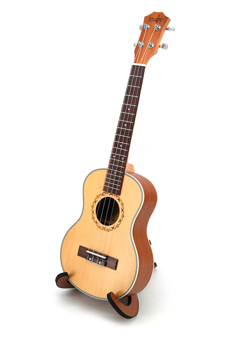 26寸尤克里里乌克丽丽小吉他四弦琴厂家直销英格曼云杉 26寸原木色