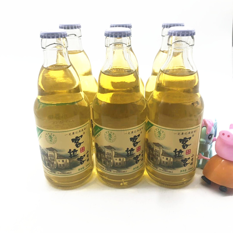 客拉客小香槟碳酸饮料330mi6瓶怀旧汽水师小香槟汽水12瓶x330ml