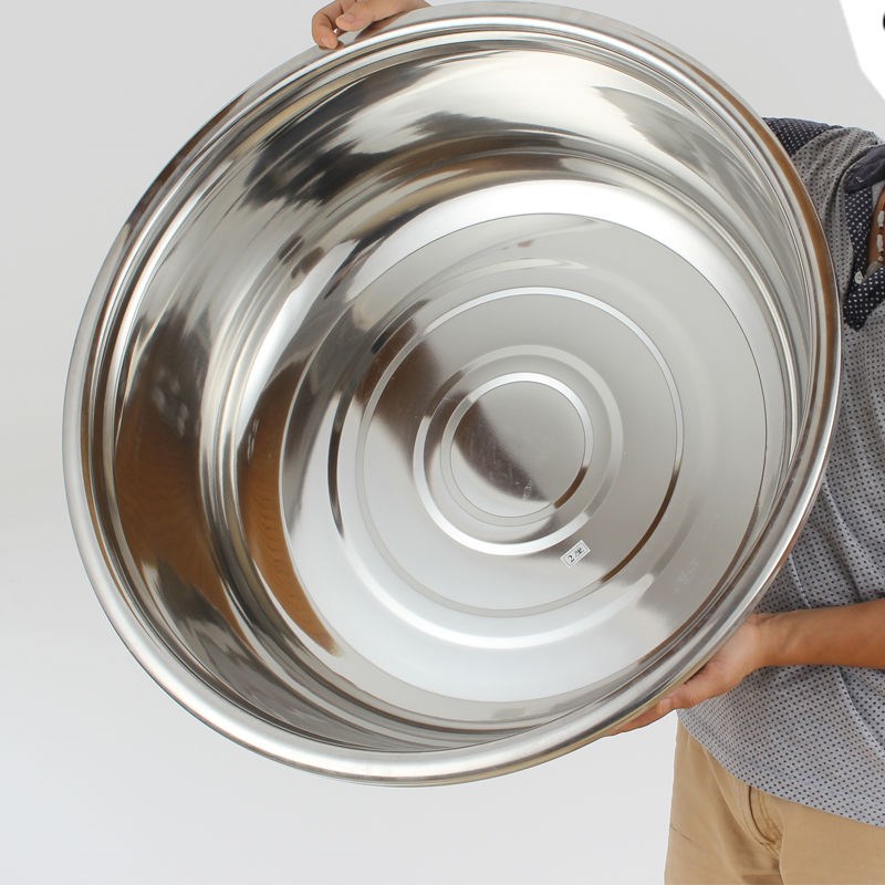 不锈钢大盆子特大号316食品级304加厚家用厨房洗菜洗脸盆28cm小盆买11