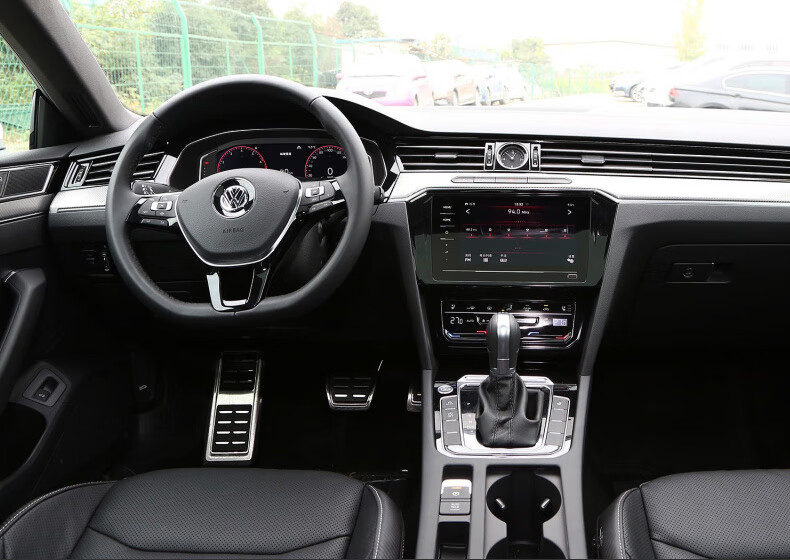 专用于21款大众cc改装内饰膜中控屏幕导航钢化膜仪表盘保护膜爆改 20