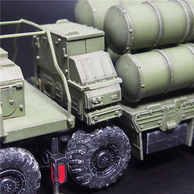 1:72俄罗斯萨姆20防空导弹s300模型仿真成品摆件 军绿色【图片 价格