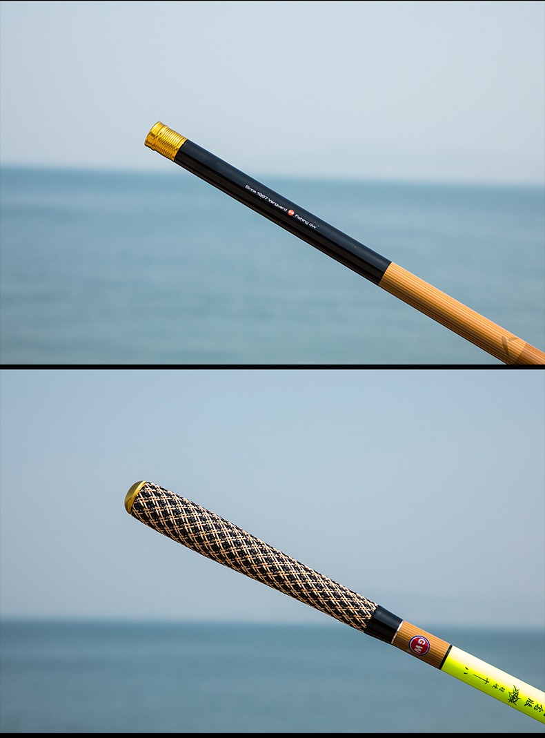 光威竹山x8鱼竿碳素台钓竿37调钓鱼竿手竿超轻超硬鲤鱼竿手杆 37调