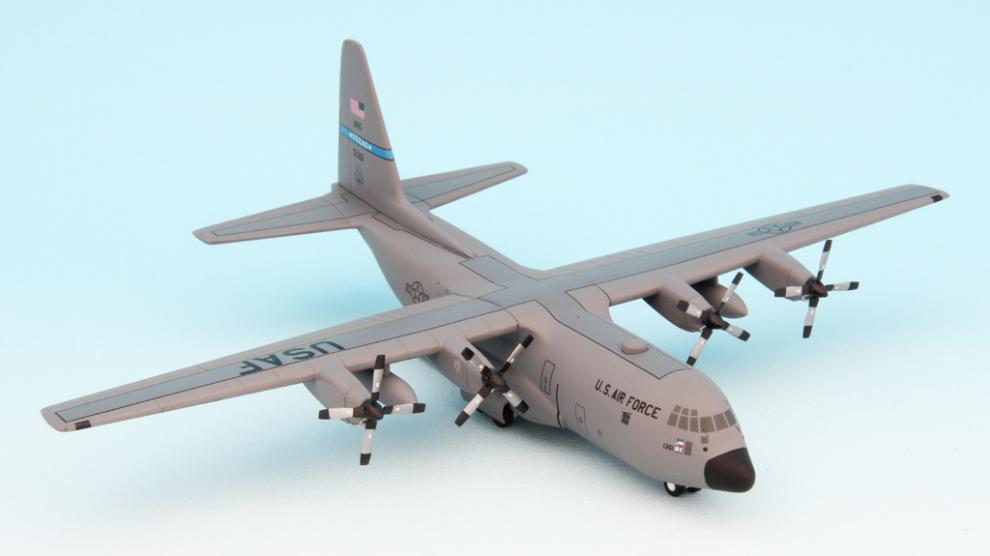 六一儿童节 1/200美国空军运输机c-130合金成品飞机模型c130 7945