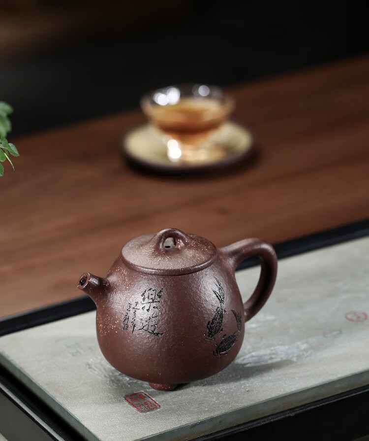 宜兴紫砂壶泡茶器全手工高石瓢泡茶壶功夫茶壶
