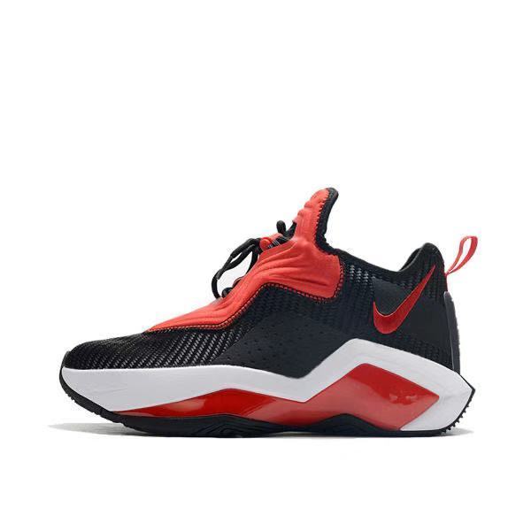 断码捡漏lbj14士兵14代实战高帮篮球鞋男士兵14白红40