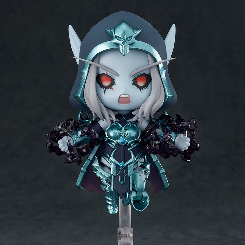 万代gsc 粘土人 1671 魔兽世界 暗影国度 希尔瓦娜斯 风行者 q版 全新