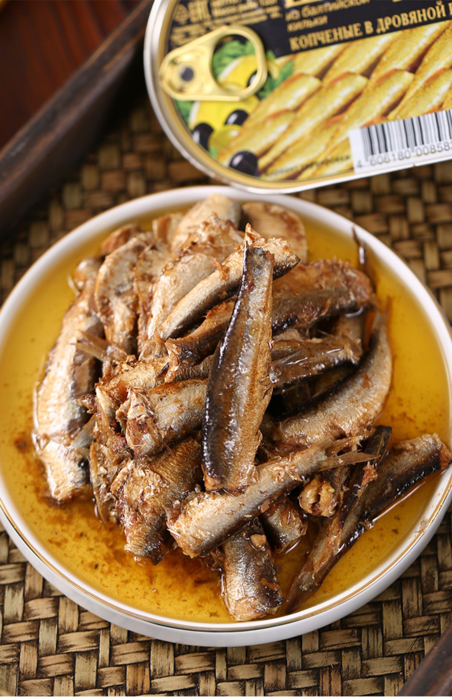 五折五折俄罗斯油浸西鲱鱼罐头中段海鱼无臭味下饭菜即食海鲜懒人食品