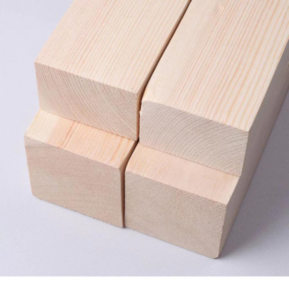 北极圈松木条实木材料定制木方条子木头块扁条长条diy手工立柱龙骨