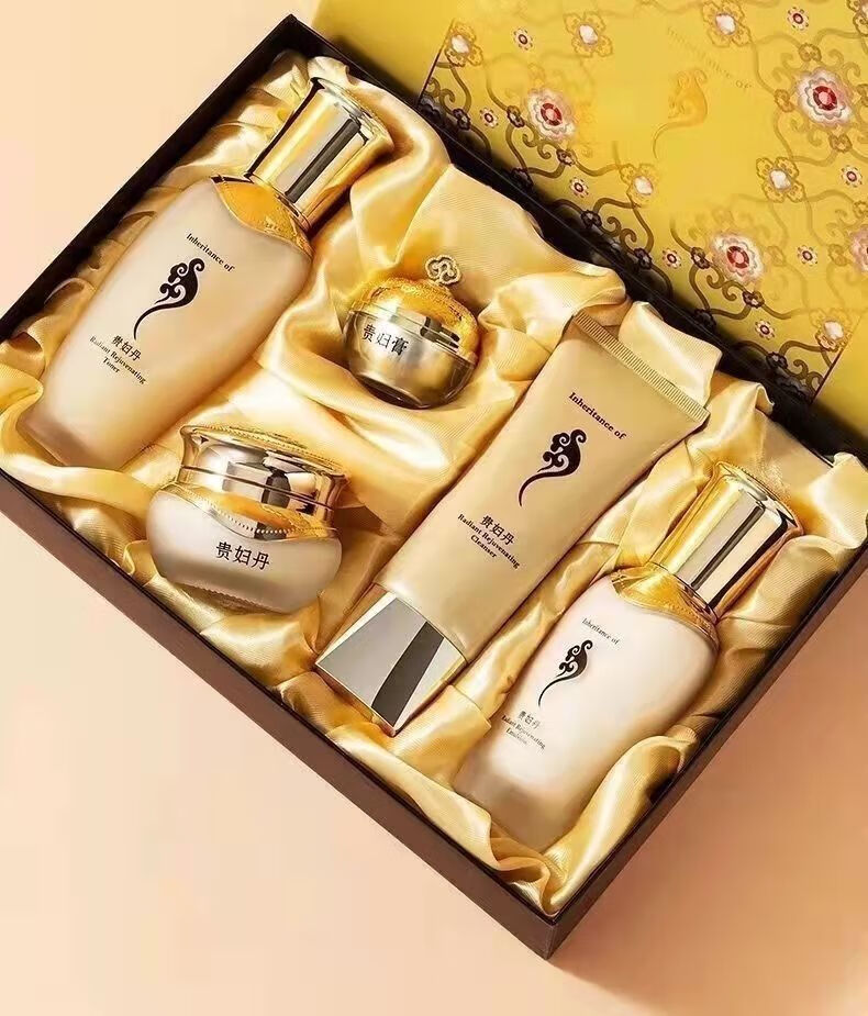 诗师美贵妇膏护肤品套装贵妇丹五件套补水焕白提亮护肤品抗皱保湿