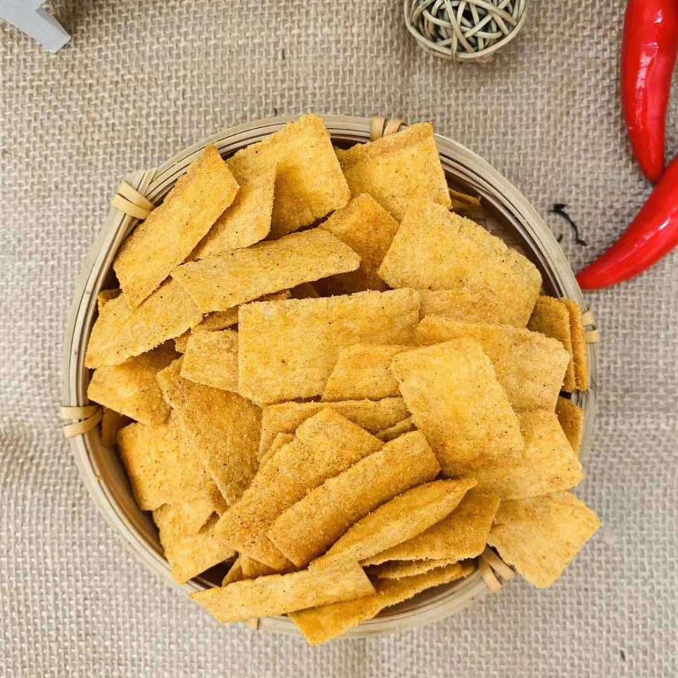 网红零食俺滴黄金脆锅巴388克烤翅牛排香辣口味休闲膨化食品 烤翅四代