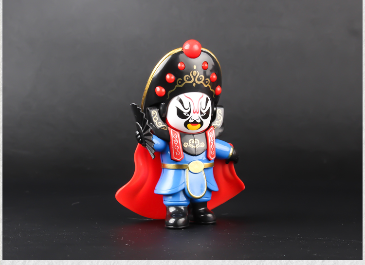 儿童玩具川剧变脸娃娃四川成都特色创意玩具京剧脸谱中国风电动玩偶跳
