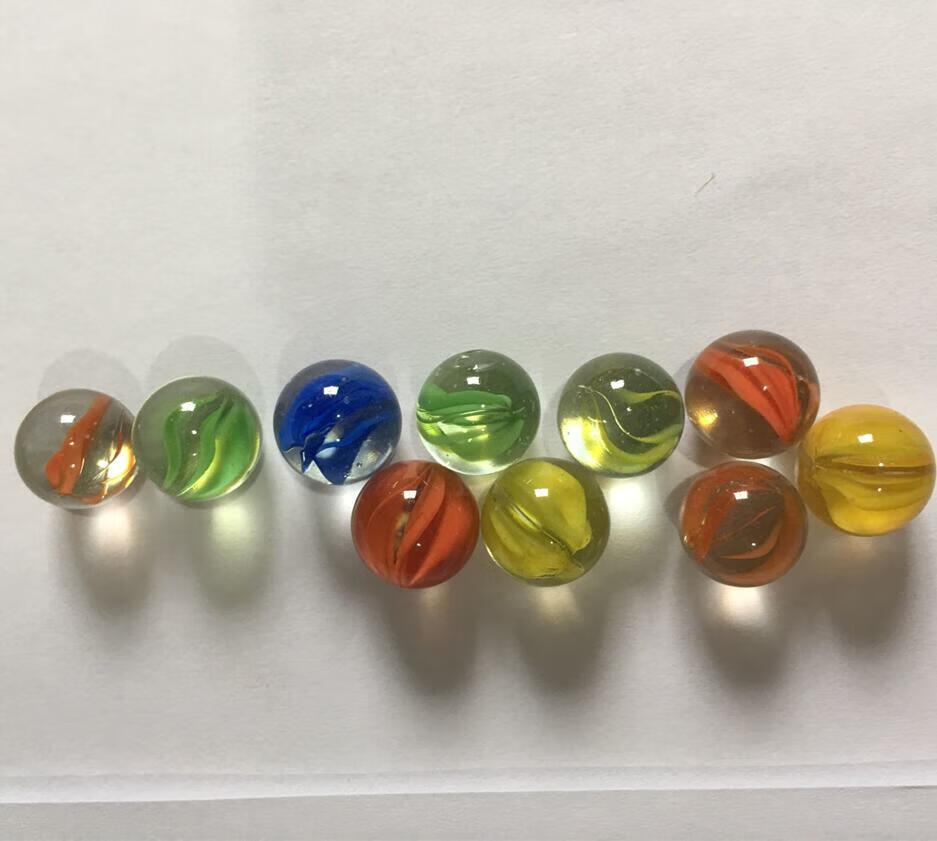 14mm玻璃球弹珠机弹珠玻璃珠25mm儿童游戏机弹珠球溜溜球 2.