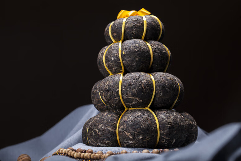 金瓜贡茶易武麻黑普洱生茶1000g金瓜贡茶云南生茶生工艺沱茶