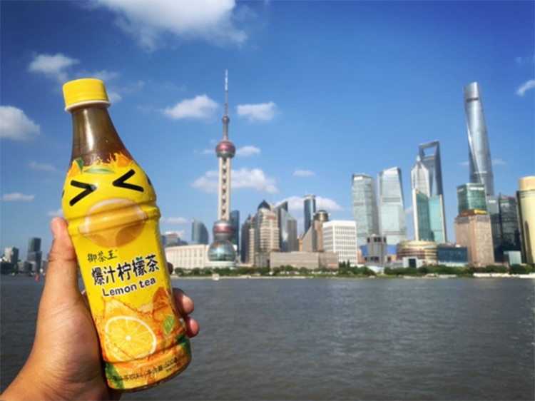 御茶王爆汁柠檬茶御茶王500ml550ml爆汁柠檬茶四季春茶饮品柠檬茶500