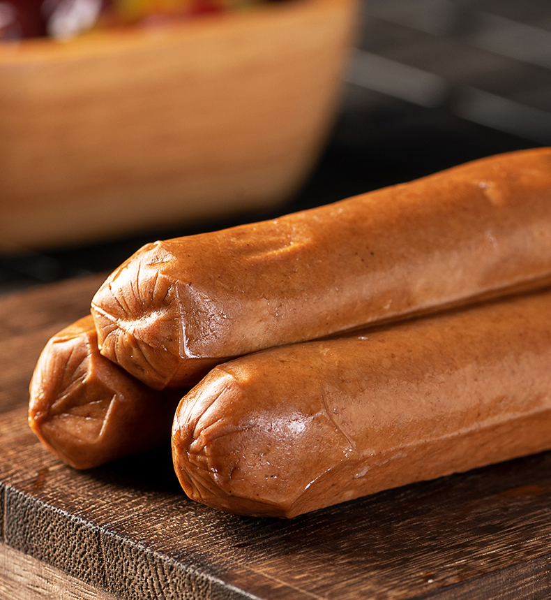 众素素食哈尔滨素红肠佛家纯素肠豆制品素肉人造肉植物香肠素火腿1包