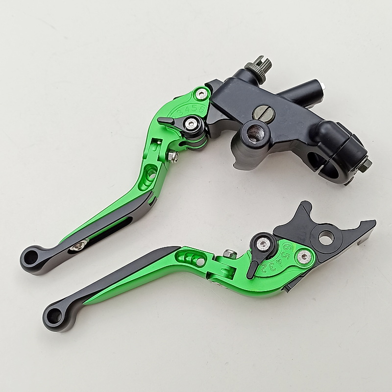 适配小忍者春风狒狒力帆摩托车配件kpr150小猴子改装刹车牛角手柄拉杆