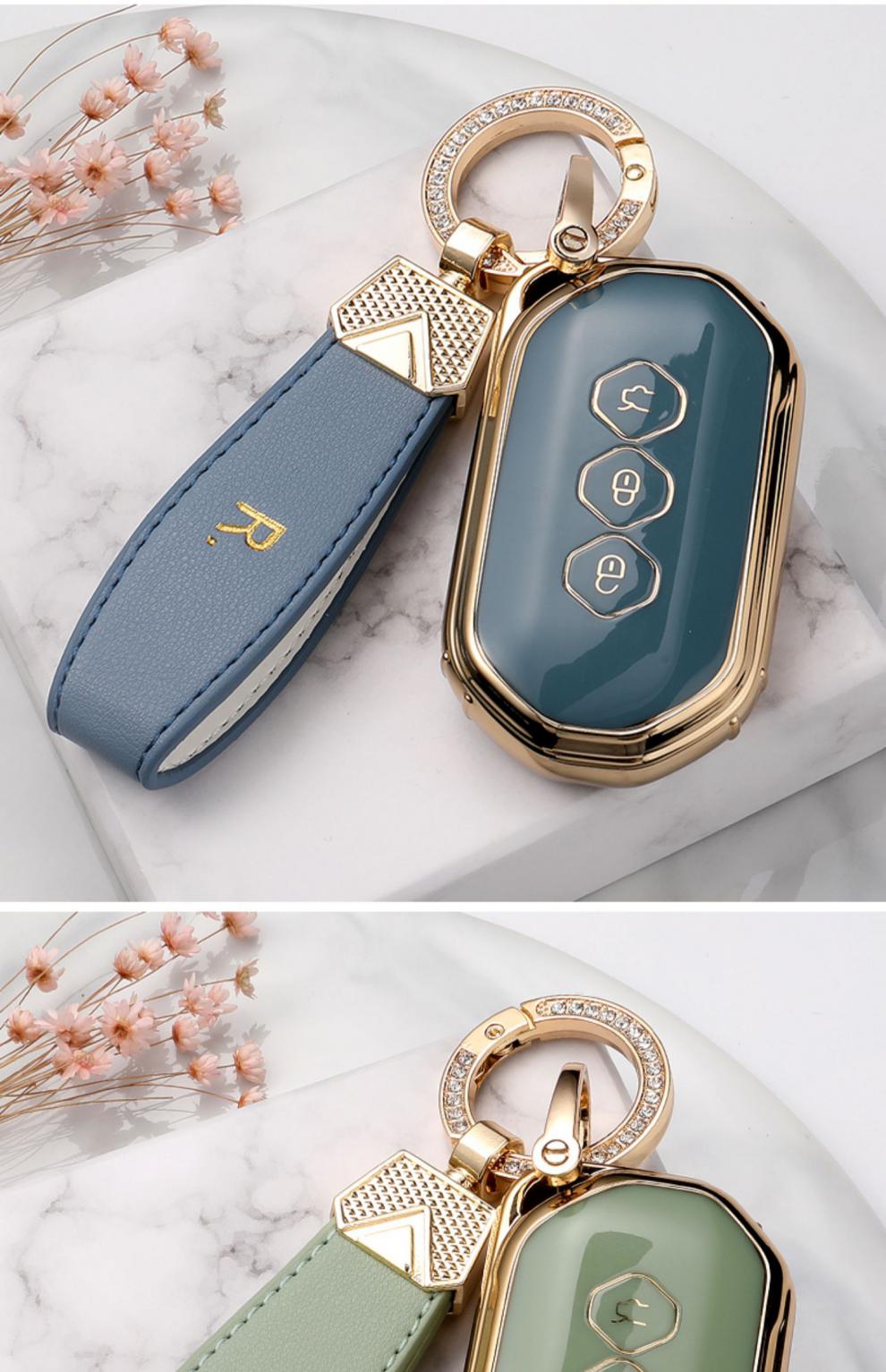 适用五菱凯捷钥匙套专用2022款五菱凯捷遥控器全包车钥匙壳女士扣