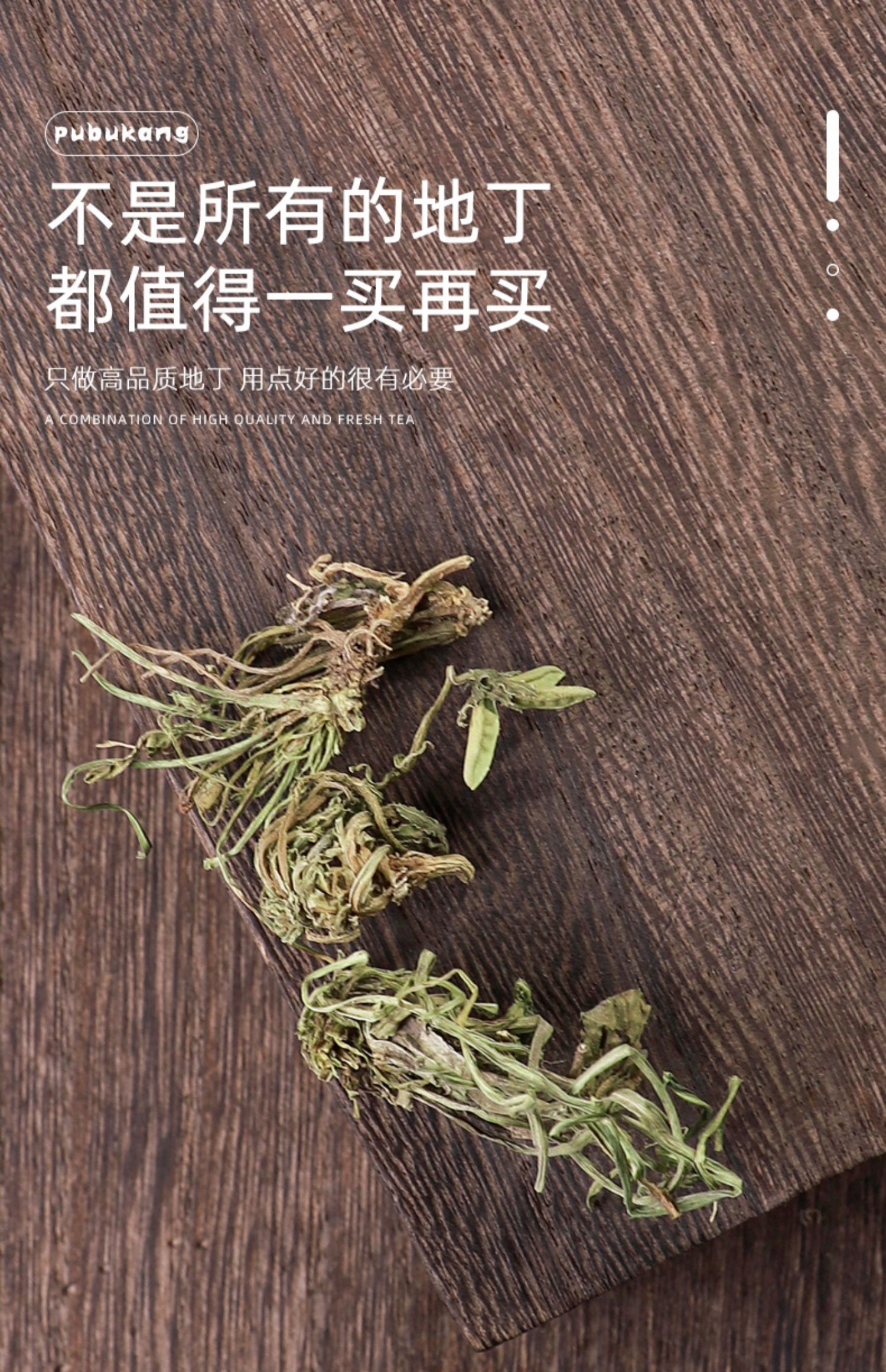 北京同仁堂地丁草新鲜500g草药干泡茶散装中药材粉野生特级紫花地丁茶