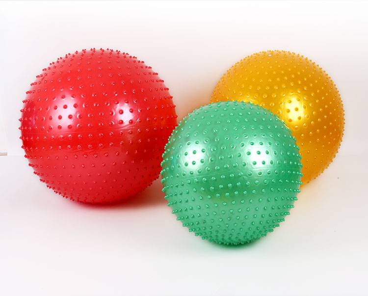瑜伽球颗粒幼儿园颗粒大龙球儿童感统训练器材加厚瑜伽球家用早教按摩